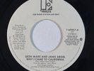 Modern Soul 45 LEON WARE Why I Came To California on Elektra VG++ promo