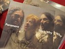 Paramore THIS IS WHY SIGNED INSERT WITH GREEN VINYL