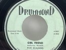 Rare Detroit Doo Wop 45 FIVE SCALDERS Girl Friend DRUMMOND EX