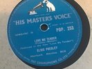ELVIS PRESLEY 78 RPM LOVE ME TENDER / ANY WAY YOU WANT ME 1956 UK HMV POP.253