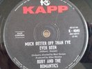 Northern Soul -Ruby & The Romantics - Much Better Off Than Ive Ever Been OZ KAPP