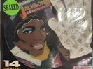 MICHAEL JACKSON & JACKSON 5 14 Greatest Hits LP PICTURE DISC New  Sealed + GLOVE