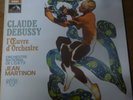 JEAN MARTINON / DEBUSSY the orchestral works  / EMI