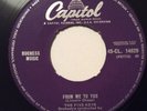 THE FIVE KEYS “from me to you/whippety whirl” UK 1957 CAPITOL label 7” EX