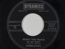 Northern/Sweet Soul 45 SUPERLATIVES Won't You Please / Don't Ever on Dynamics NM