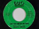 Northern/Sweet Soul 45 SHERYL SWOPE Can't Get Him Off My Mind on Duo