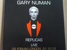 Gary Numan Replica Live Dbl Heavyweight Picture Disc, O2 forum