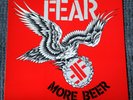 FEAR MORE BEER VINYL ORIGINAL 1985 LP RESTLESS RECORDS INSERT