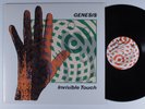 GENESIS Invisible Touch ATLANTIC LP VG+ embossed cover x