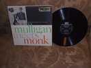 Gerry Mulligan Meets Monk Riverside 1106 stereo OG Wilbur Ware 1957 VG+