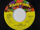 70s Soul 45 LEROY HUTSON I Think I'm Falling In Love on Curtom VG++