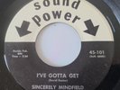 GARAGE PSYCHE 45 by SINCERELY MINDFIELD RARE HEAR IT