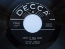 JOHNNY CARROLL 45 'ROCK'N'ROLL RUBY' USA DECCA MONSTER 1956 TEXAS ROCKABILLY VG+