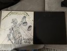 METALLICA AND JUSTICE FOR ALL & THE BLACK ALBUM VINYL PERFECT OWNED FROM NEW
