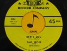 PAUL KEPLER COOL NOTES Betty-Lou VG+ 45 *RARE ROCKABILLY 1959 Drum Record Co 024