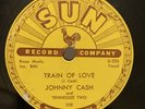 Johnny Cash Sun Record 258 There You Go Train Of Love 78