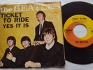 CANADA  NM- THE BEATLES Ticket to Ride /Yes It Is ORIG 1965 PS CAPITOL 5407 45