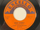 Excello 2144 Leroy Washington - Wild Cherry / Be Kind, R&B 7
