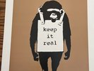 DJ DM Laugh Now/Keep It Real Vinyl Record Bronze Numbered /1000 BANSKY Limited