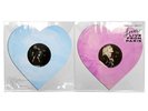 Taylor Swift LOVER [2 LP] Heart Shaped PINK & TEAL VINYL - Live From Paris