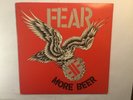 LP Fear More Beer, Restless Records, 72039-1 Punk Near VG+ / VG+ Original 1985