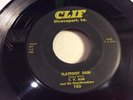 T. V. SLIM-CLIF 103-FLATFOOT SAM/DARLING REMEMBER-ORIG CHECKER BLUES ROCKER 45
