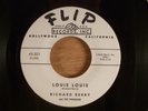 Richard Berry and The Pharaohs  Louie Louie/Rock Rock Rock  Promo R&B 1961 Flip