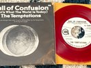 The Temptations: Ball of Confusion/same 45 Gordy/US Promo red vinyl w/sleeve VG+