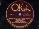78 RPM -- Bennie Moten's Kansas City Orchestra, Okeh 8255, EE- Jazz
