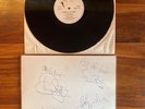 Diamond Head Lightning To The Nations/White Album, signed by band, Very Rare.