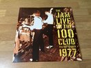 The Jam Live at the 100 Club 1977 Vinyl
