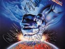 JUDAS PRIEST Ram It Down VINYL LP - Rob Halford K.K. Downing +1 Autograph SIGNED
