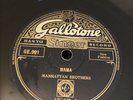 SOUTH AFRICAN Gallotone 78 RPM Manhattan Brothers - Mama 991 V++ Bantu