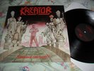 KREATOR -TERRIBLE CERTAINTY- AWESOME  1ST PRESS LP VINYL NOISE NEAR MIN