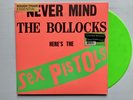 SEX PISTOLS LP Never Mind The Bollocks NEON GREEN VINYL US VG/NM