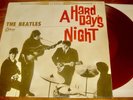 The Beatles A HARD DAY'S NIGHT  Japanese RED colored vinyl LP Odeon pressing