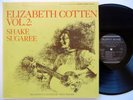 1967 Folk Blues LP ELIZABETH COTTEN—Vol 2: Shake Sugaree FOLKWAYS FTS 31003 VG++