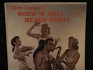 Nino Tempo & His Orchestra - Rock 'N Roll Beach Party LP - Liberty Mono G+ Read