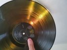 ELTON JOHN S/T 1970  *VERY RARE* Translucent GOLD RED MARBLE PRESS LP   MINT-