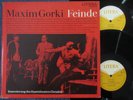 MAXIM GORKI Feinde / 2 LP SET DDR 1968 LITERA 860127-128