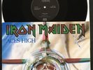 IRON MAIDEN ACES HIGH Maxi vinyl Anglais 1984  ex