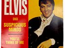 Elvis Presley Suspicious Minds 7” 45 RPM Vinyl Record 47-9764 RCA Records 1969
