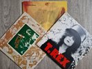 3 x UK (Early/First Press) vinyl LPs - Rolling Stones, T-Rex, Lou Reed