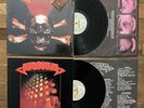 KROKUS Headhuner w/ HYPE Sticker  + One Vice At A Time Vintage Vinyl Record Lot
