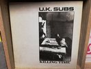 UK Subs Killing Time Original Fall Out  Clear Vinyl Pressing With Inner Sleeve