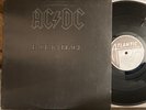 AC/DC - BACK IN BLACK - ORIGINAL ATLANTIC LP vinyl album RL PRESS ludwig VG+