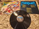MANOWAR Hail To England 1984 First Press Vinyl Record LP MFN-19 And Sleeve