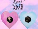 Taylor Swift : Lover - Live From Paris | Heart Shaped Vinyl
