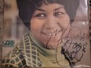 Autographed Aretha Franklin Lp Aretha Now Sd8186, 1968