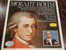 Mozart, The Messiah, The Great Symphonies 25-41, Bohm, 7 LPs, VG+